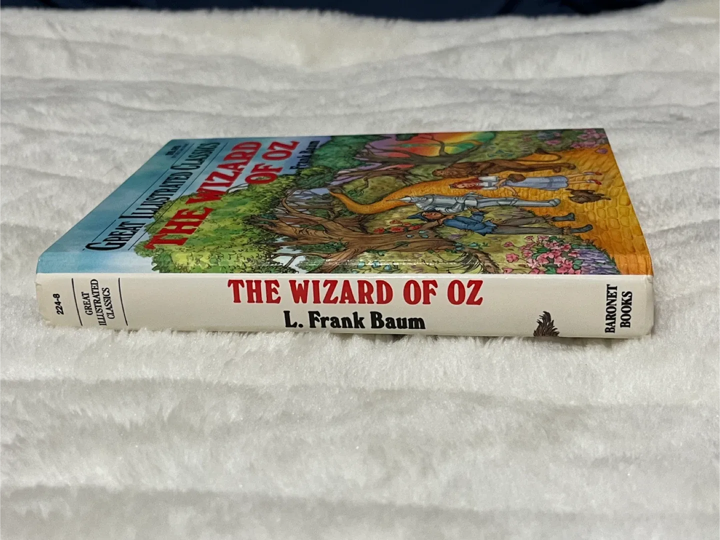 Vintage Book The Wizard of Oz - Great Illustrated Classics image indicator(2)