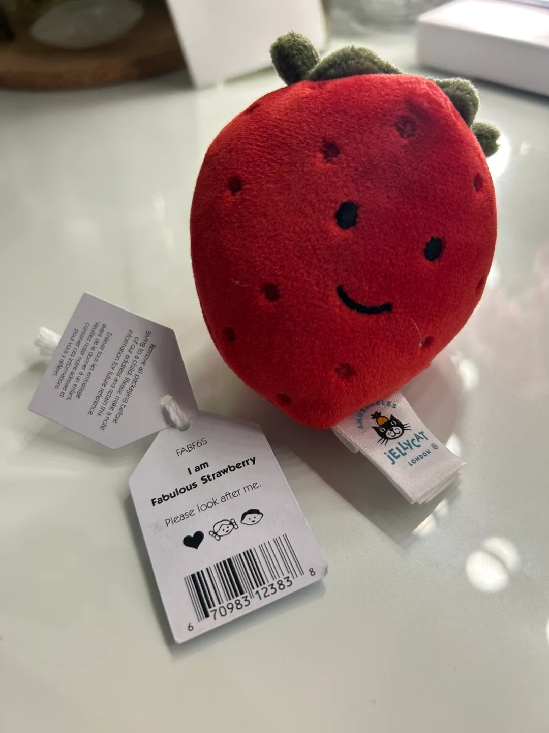 Jellycat Amuseable Fabulous Strawberry Plush - New with tags image indicator(2)