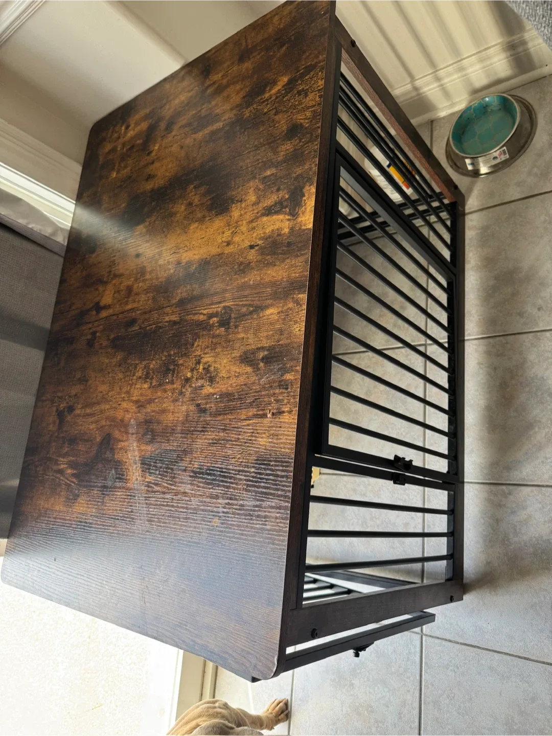 Wooden dog crate image indicator(3)