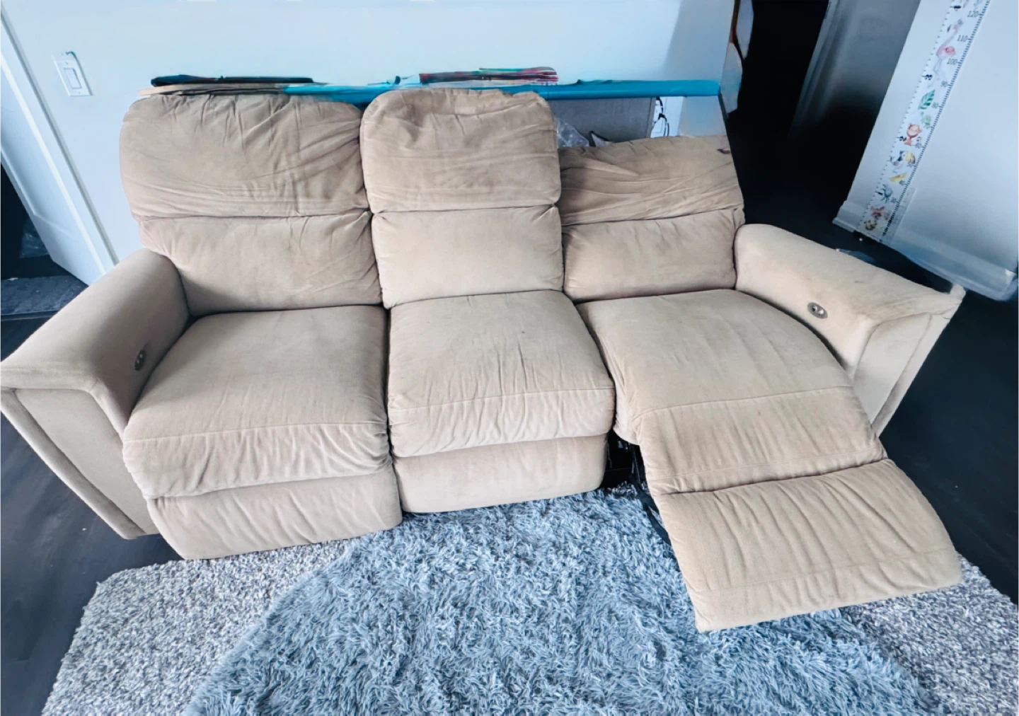 Moving out sale- LaZBoy Power Reclining Sofa