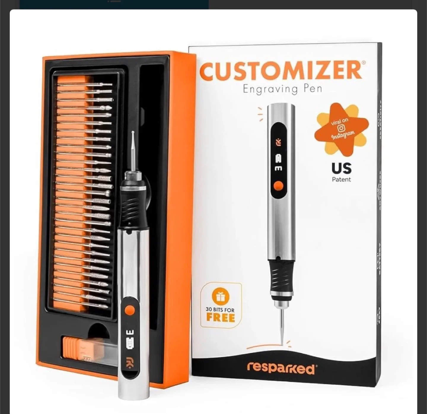 Resparked Customizer Engraving Pen thumbnail