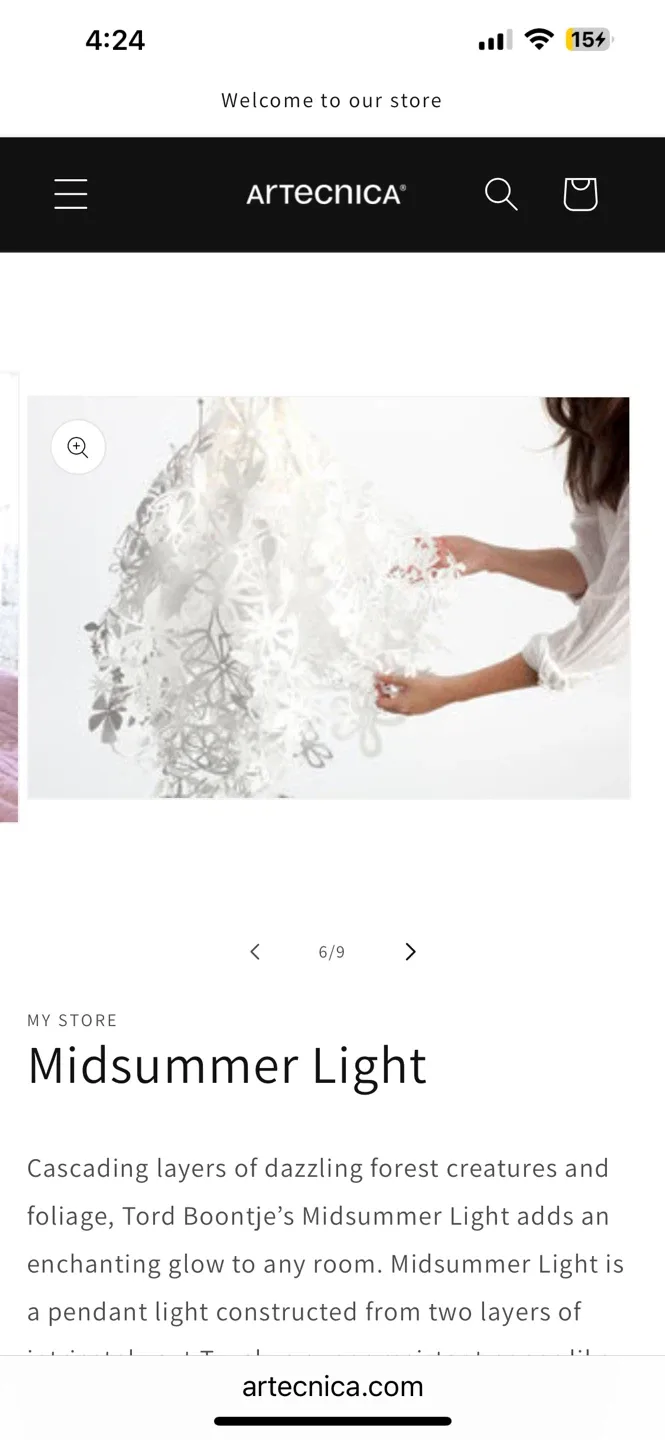 Artecnica Midsummer Light by Tord Boontje image indicator(3)