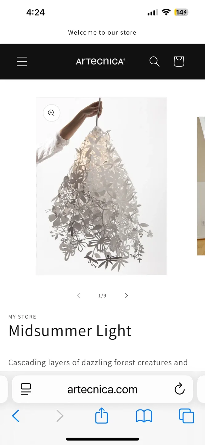 Artecnica Midsummer Light by Tord Boontje