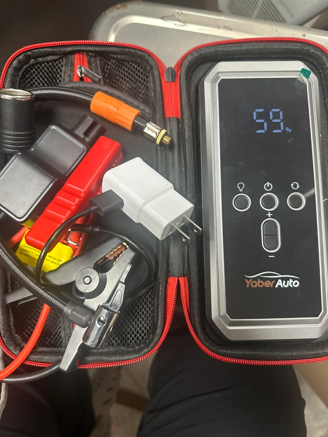 YaberAuto Jump Starter with Accessories - photo 2