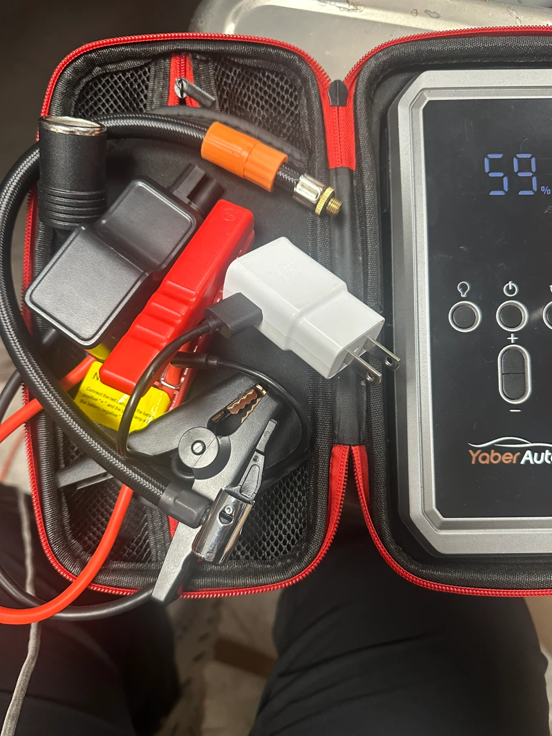 YaberAuto Jump Starter with Accessories