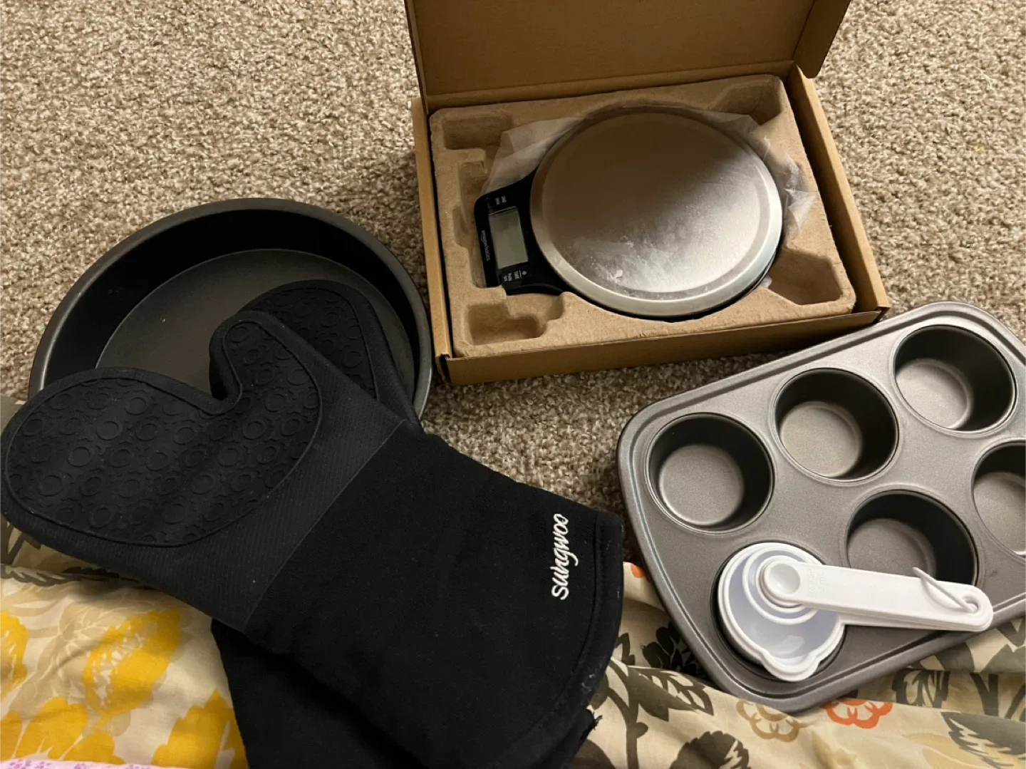 Baking Set with Scale, Pan, Muffin Tin & More!