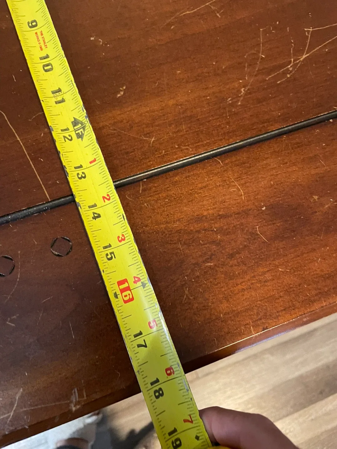 Wooden Dining Room set with Chairs and serving table image indicator(9)