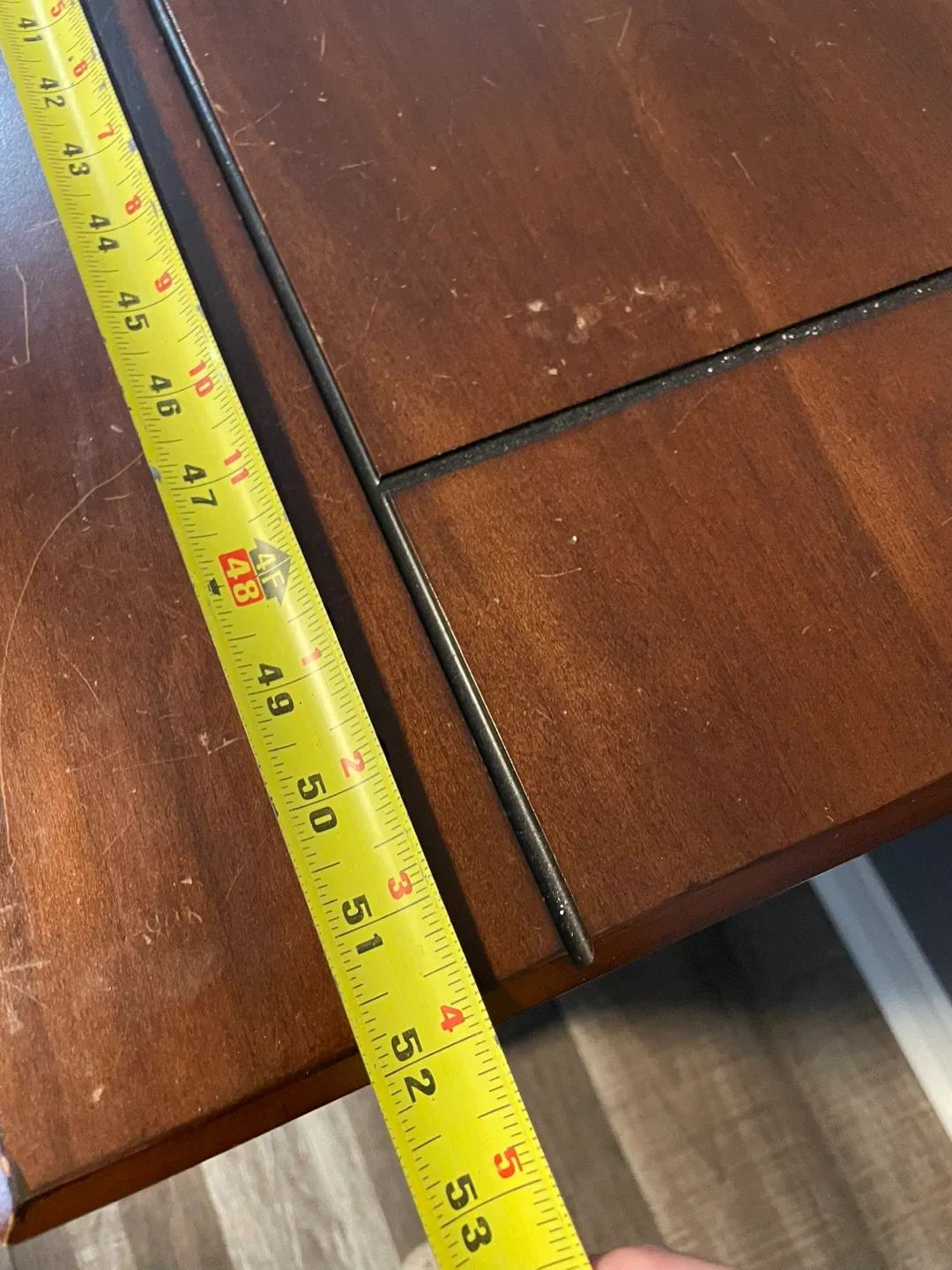 Wooden Dining Room set with Chairs and serving table image indicator(10)