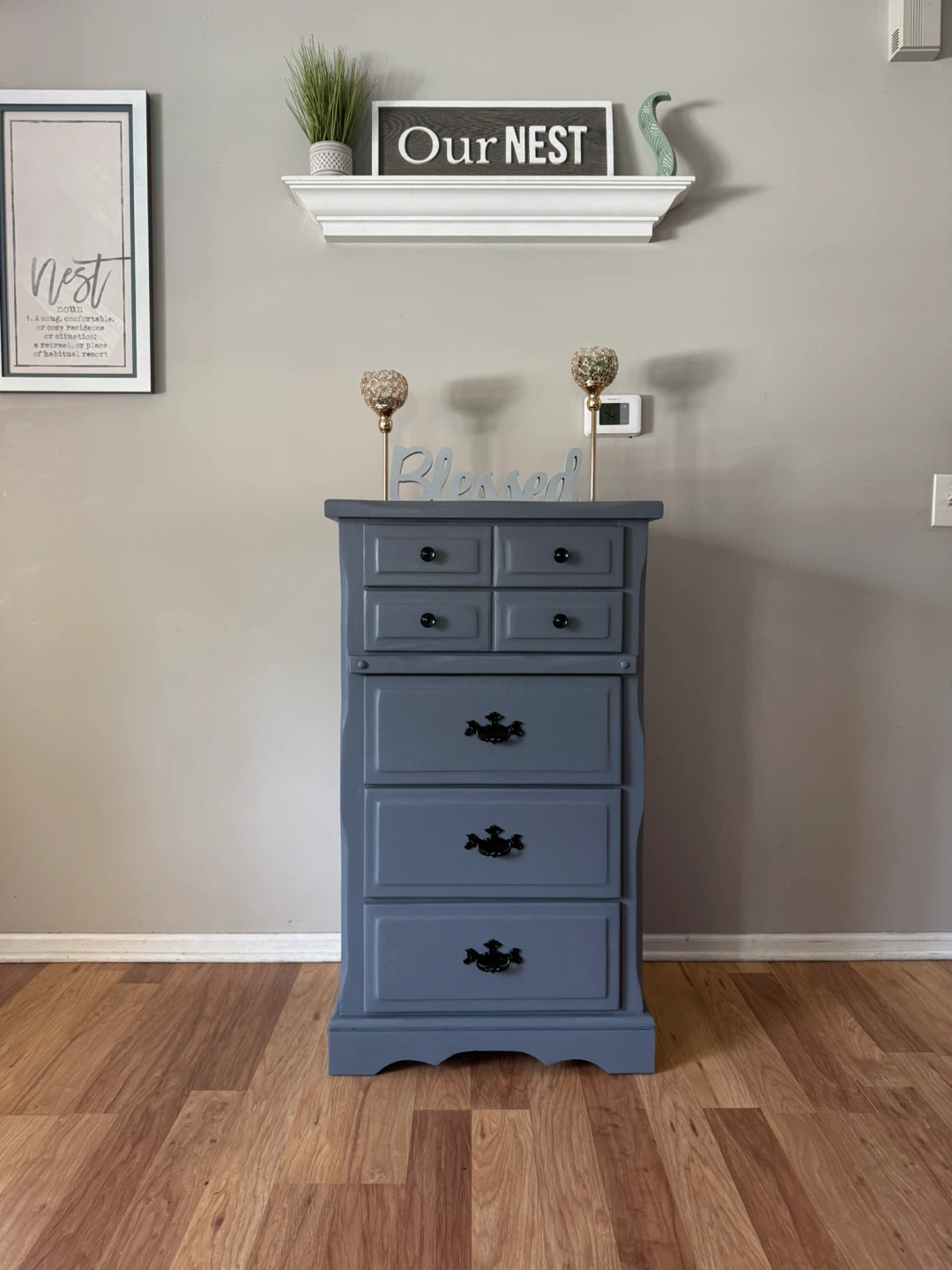 ✨🤎🩶Beautiful solid chest of drawers🤎🩶✨