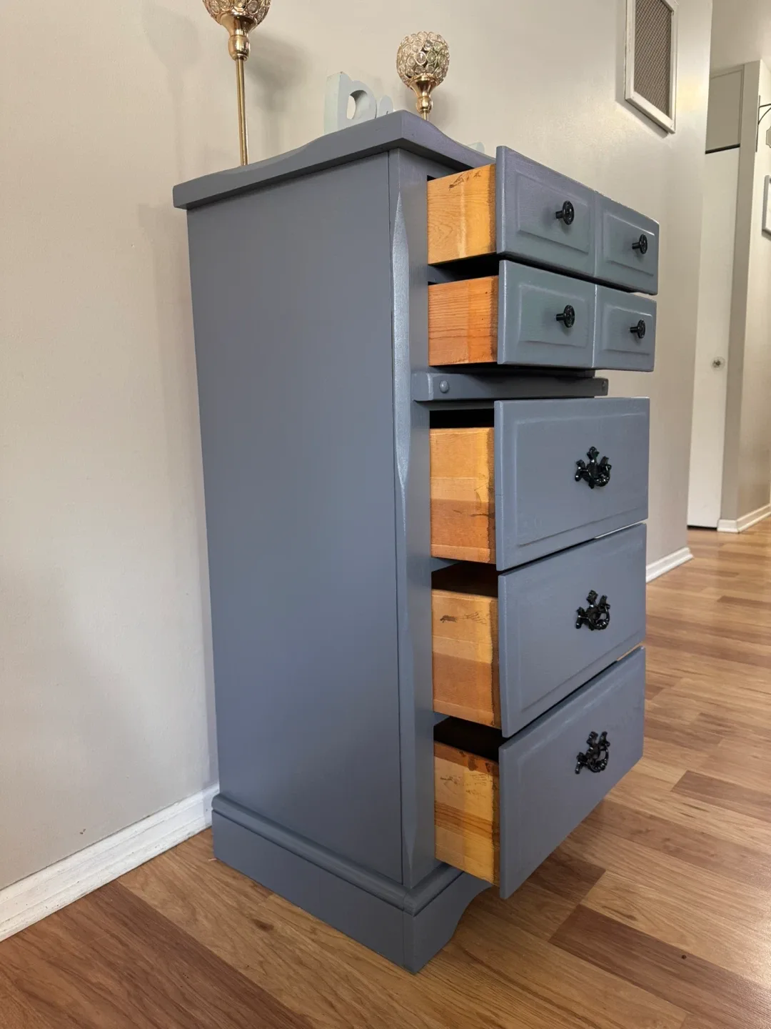 ✨🤎🩶Beautiful solid chest of drawers🤎🩶✨ image indicator(3)