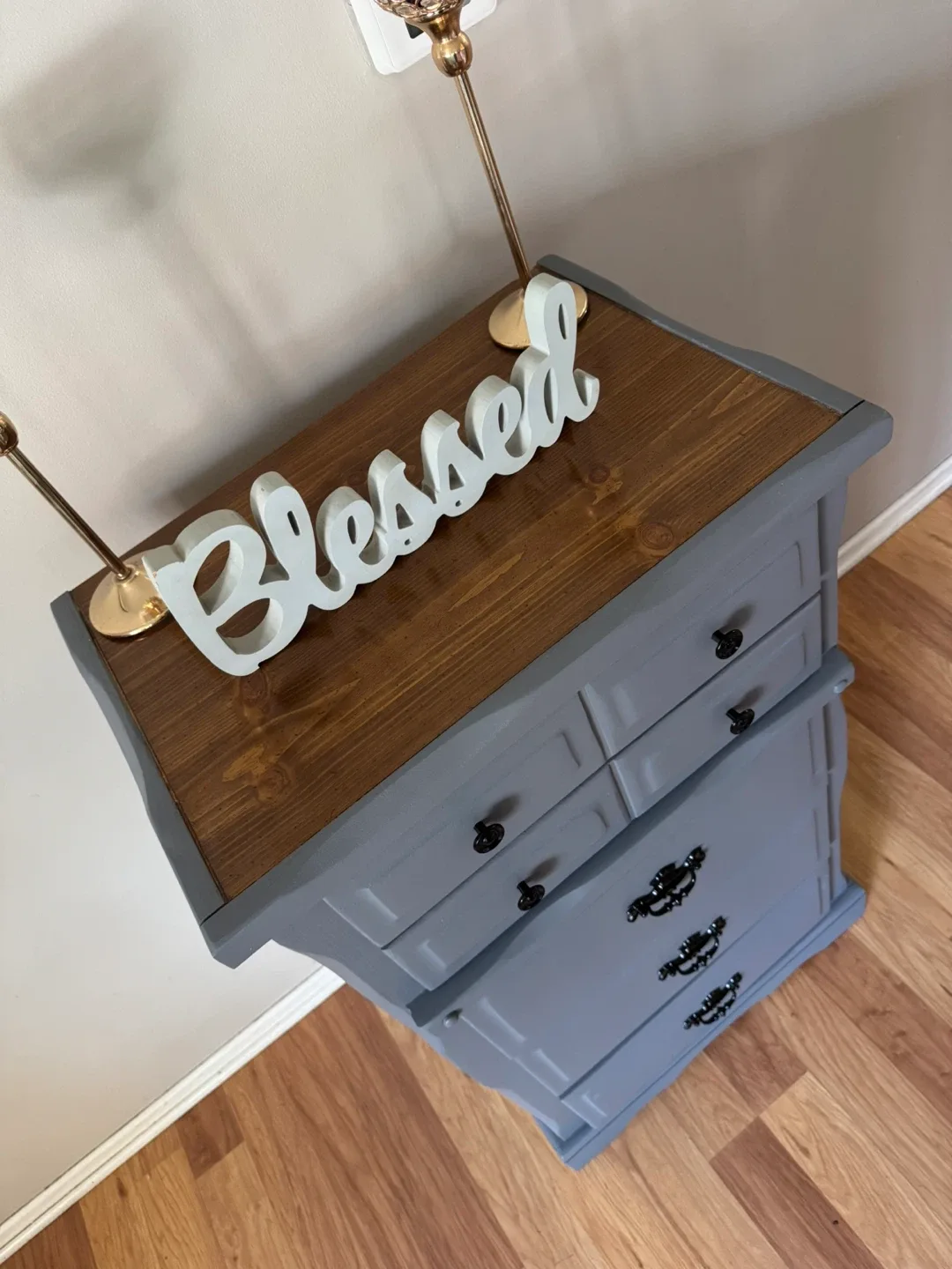 ✨🤎🩶Beautiful solid chest of drawers🤎🩶✨ image indicator(9)