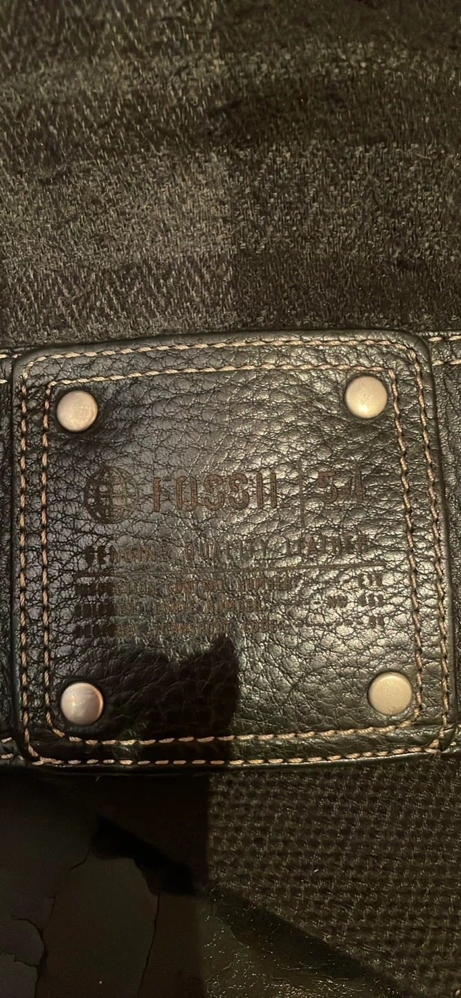 Fossil Plaid Flap Messenger Bag - photo 5