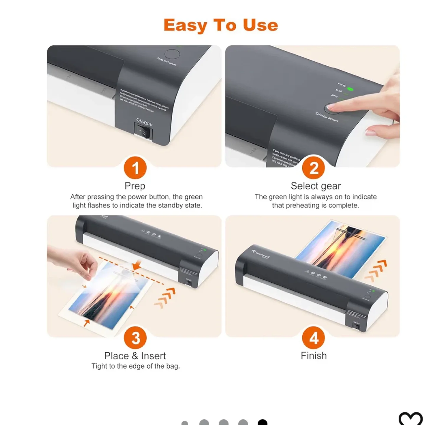 Bonsaii L318-A 13 Inch Laminator - Like New! image indicator(7)