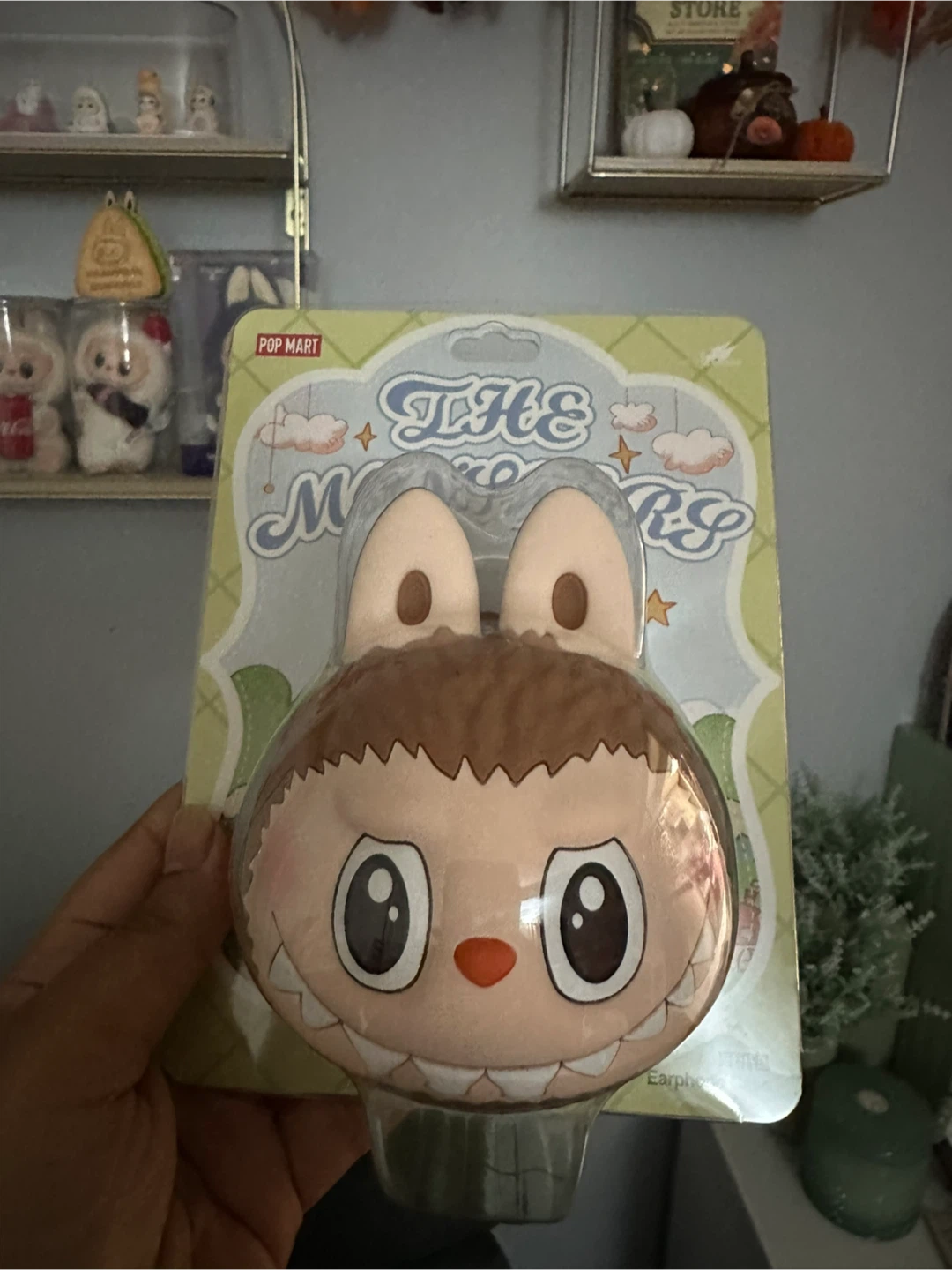 The Monsters Brown Silicone Earphone Bag