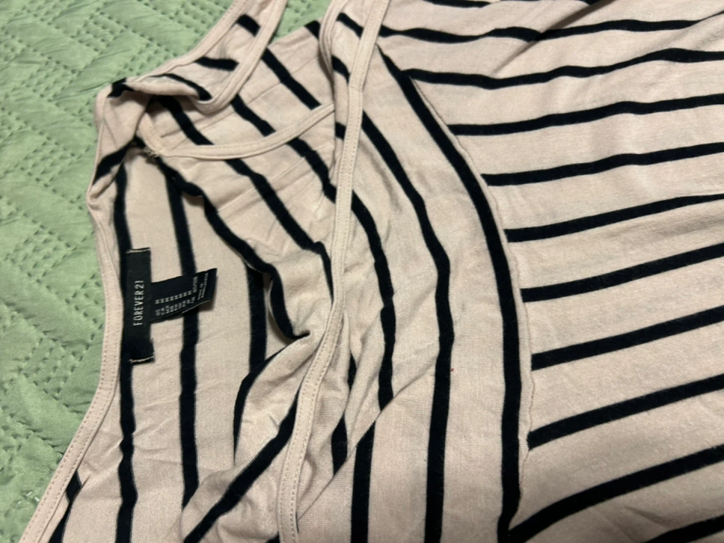 Forever 21 Striped Tank Top