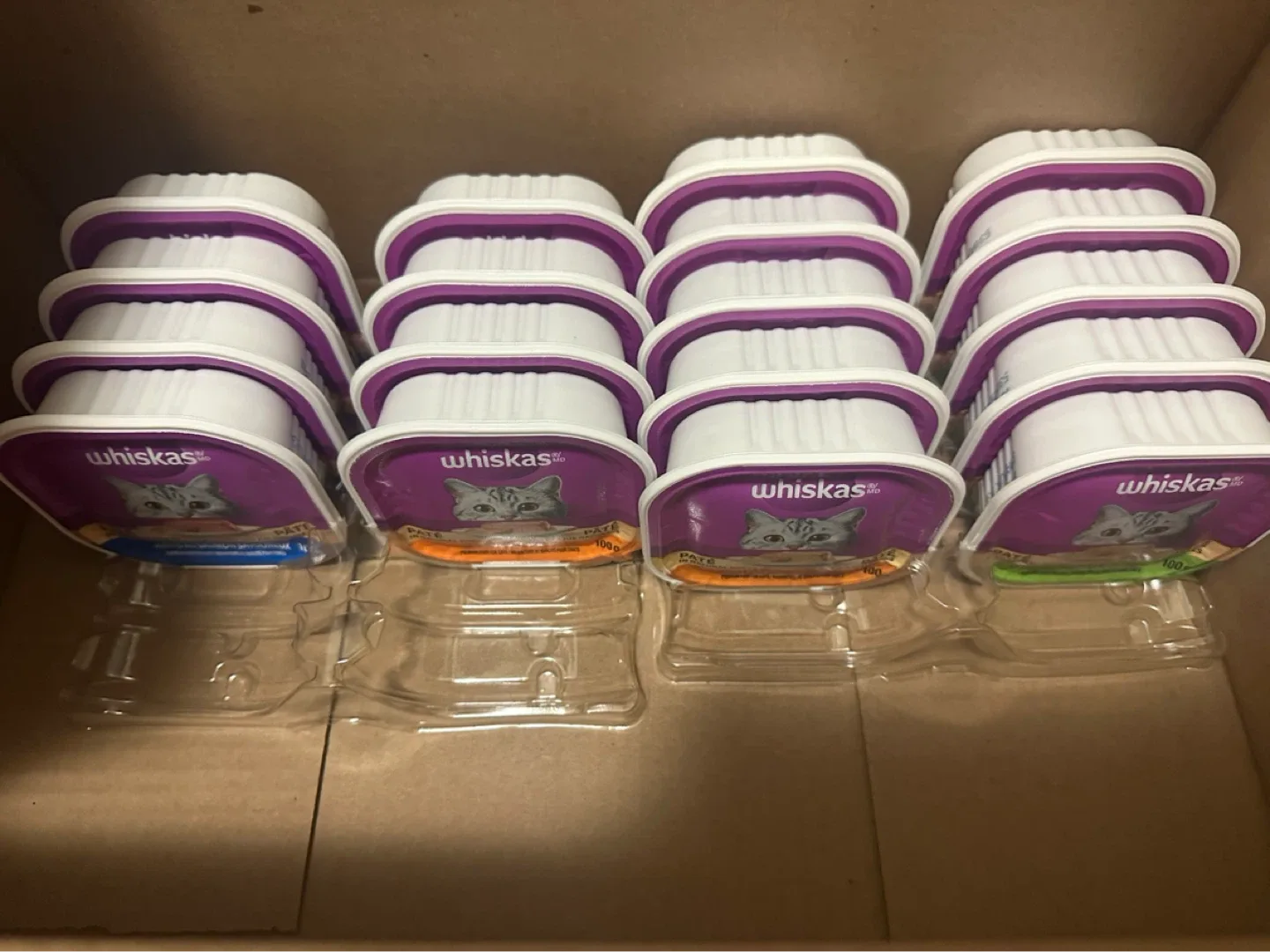 Whiskas Pâté Cat Food, 18 x 100g