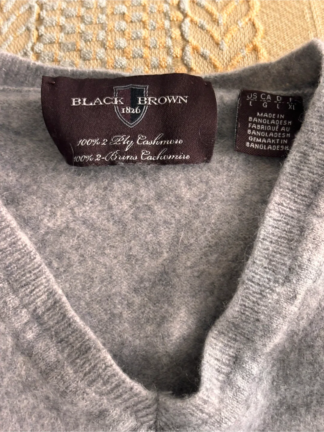 Cashmere Sweater, Pants, Armani polo image indicator(5)