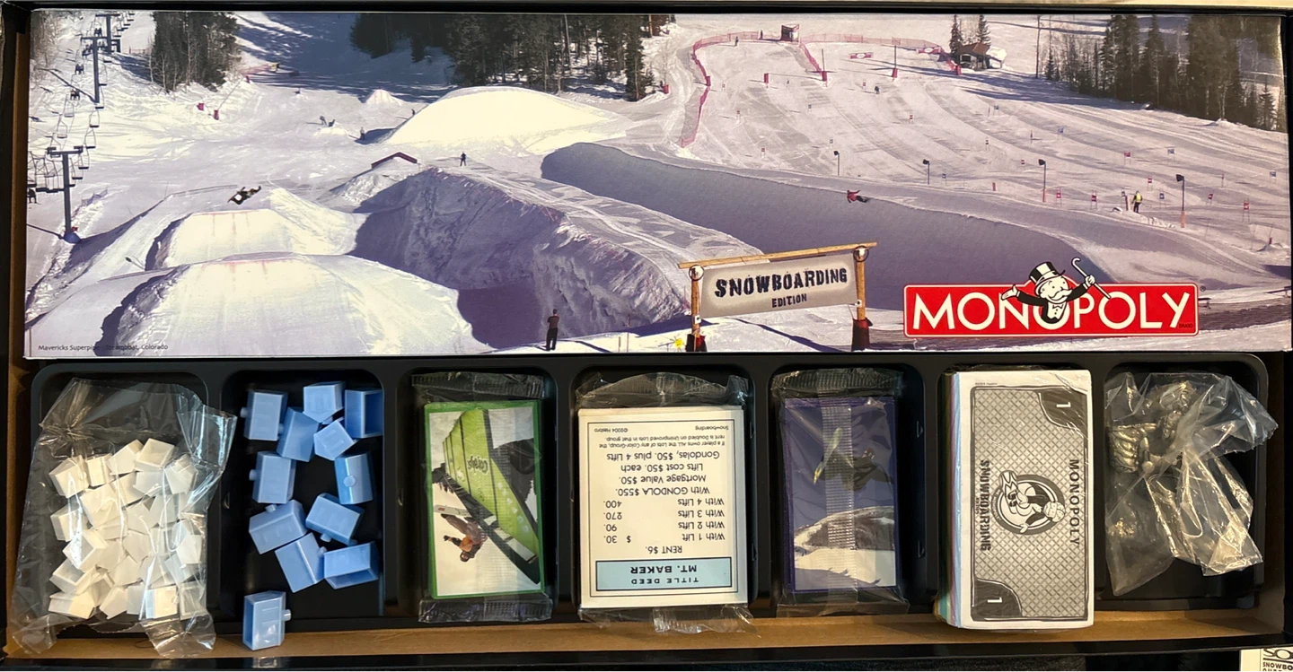 Monopoly Snowboarding Edition – Collector Condition! - photo 3