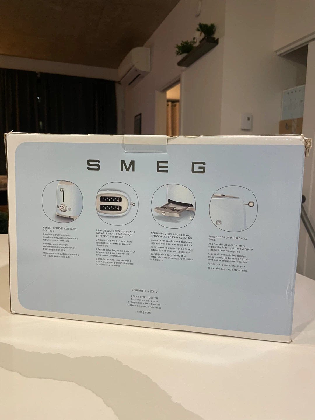 Smeg Toaster - Like New! - photo 2