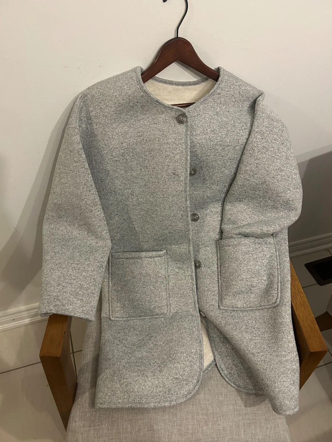 GU Fleece Lined Cardigan - Size M
