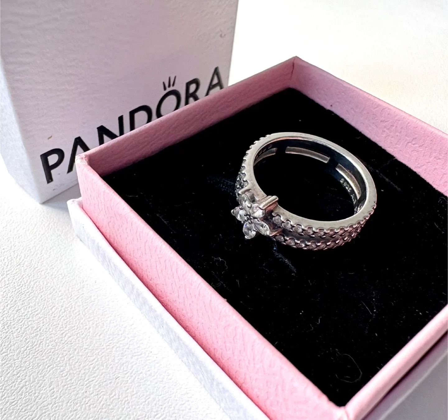 Pandora snowflake ring 💍‼️last price ‼️ image indicator(2)