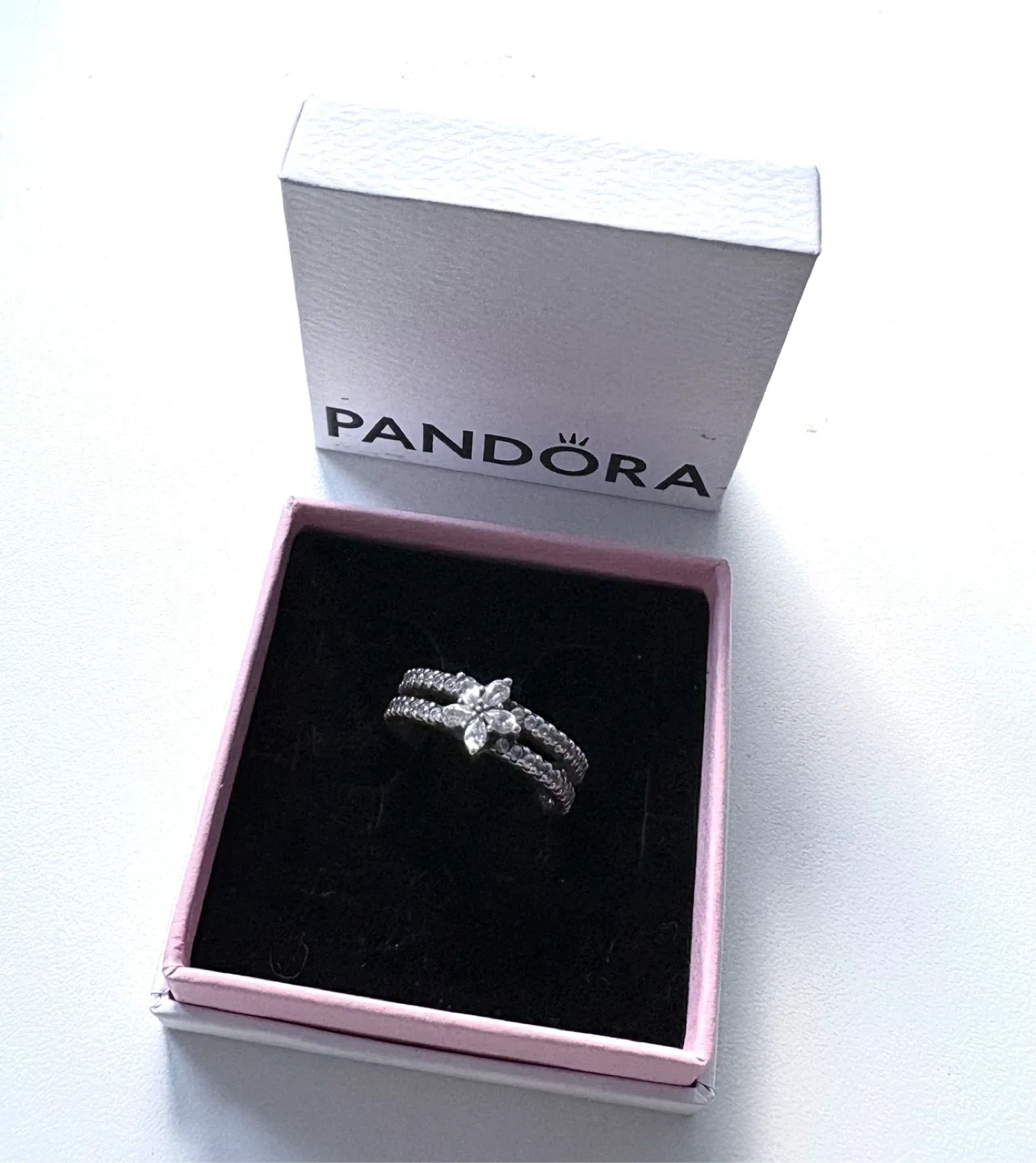 Pandora snowflake ring 💍‼️last price ‼️ image indicator(5)