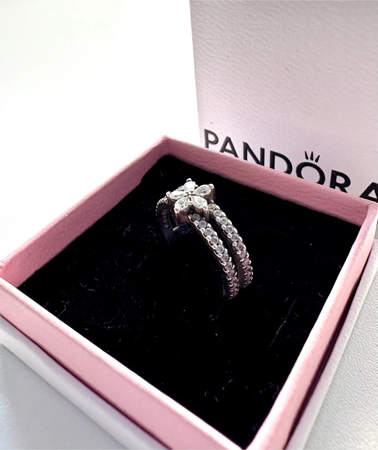 Pandora snowflake ring 💍‼️last price ‼️ image indicator(4)