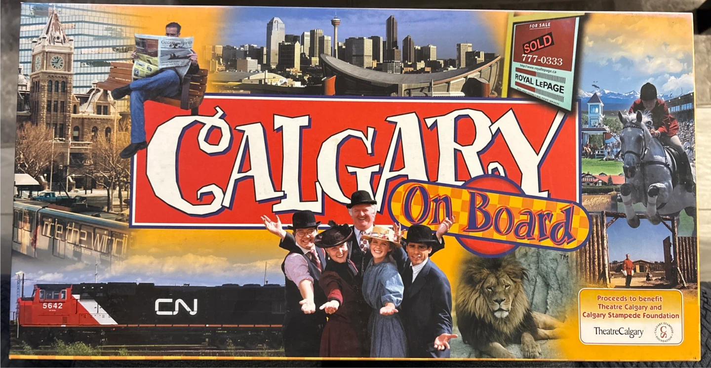 Calgary On Board – Collector’s Monopoly-Style Game