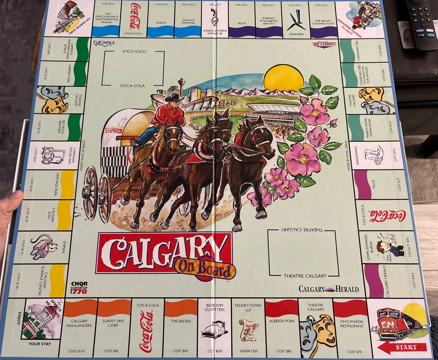 Calgary On Board – Collector’s Monopoly-Style Game - photo 2