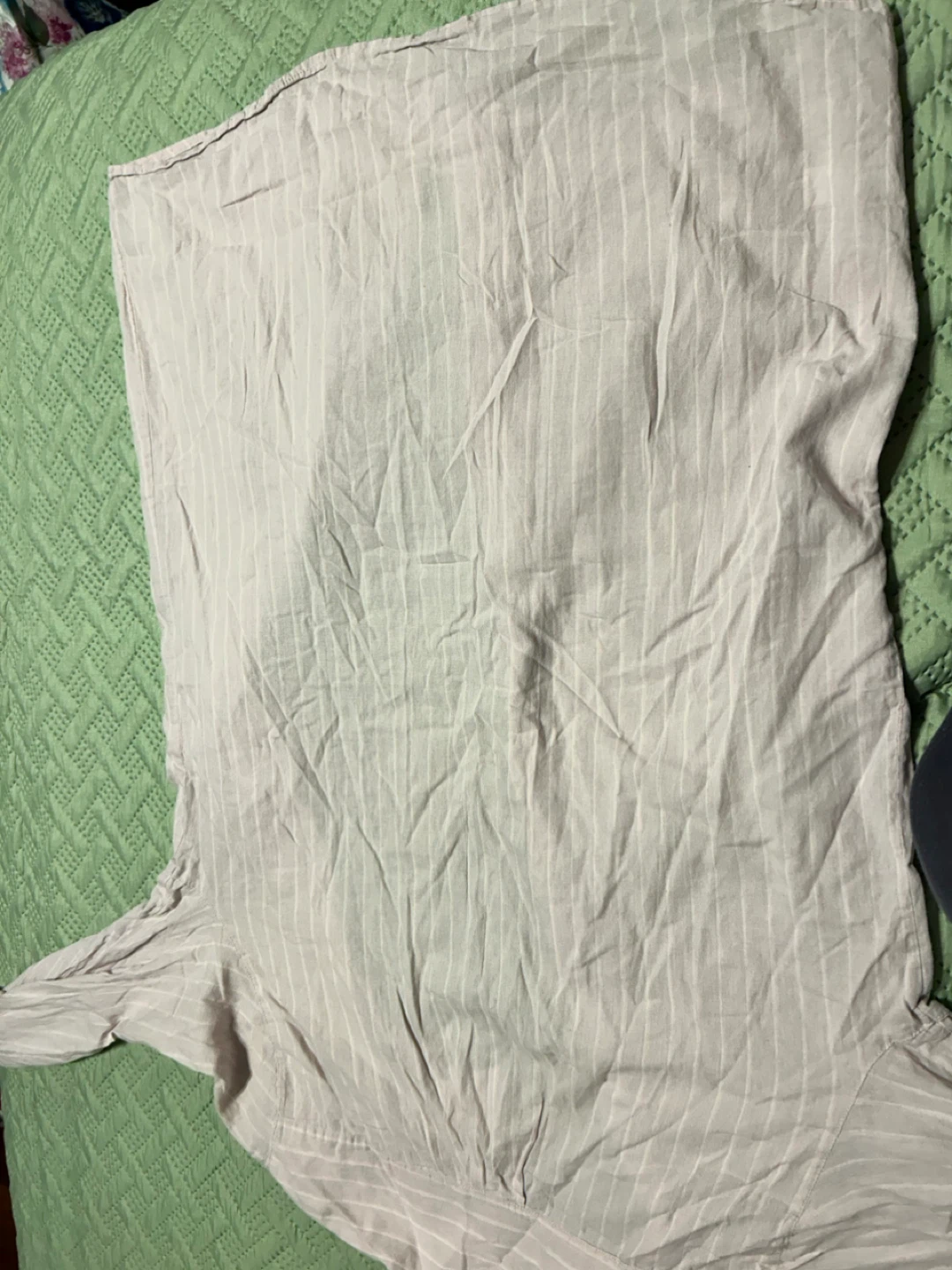 Shimera Striped Button-Up Shirt - Size L - photo 3