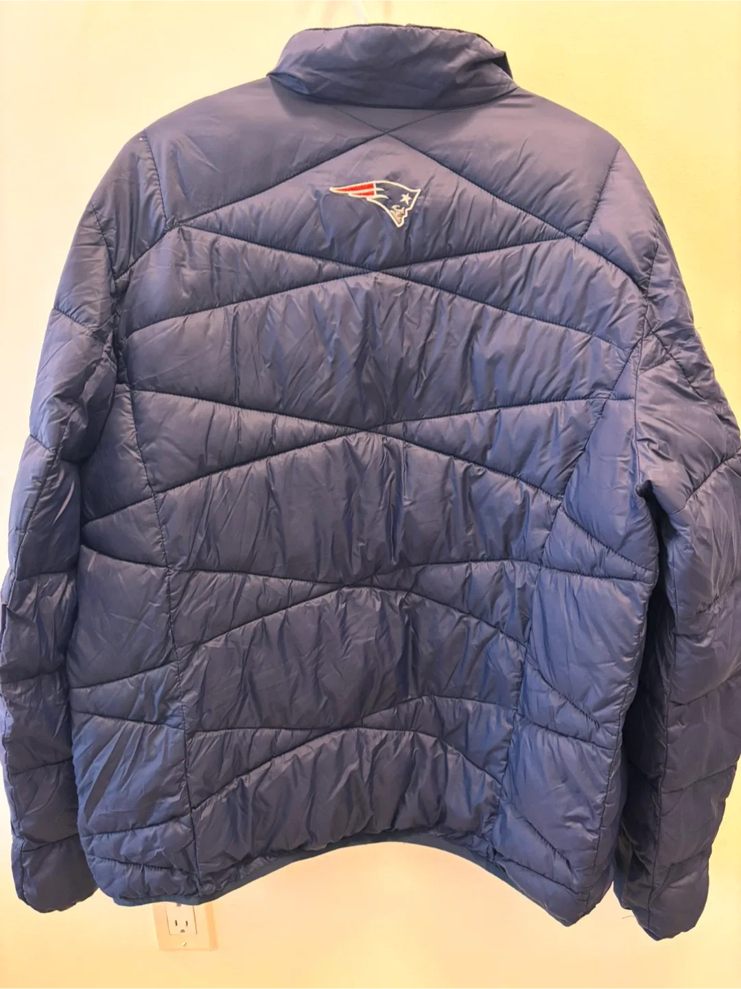 NFL New York Jets Green and Blue Jacket - Size L image indicator(3)