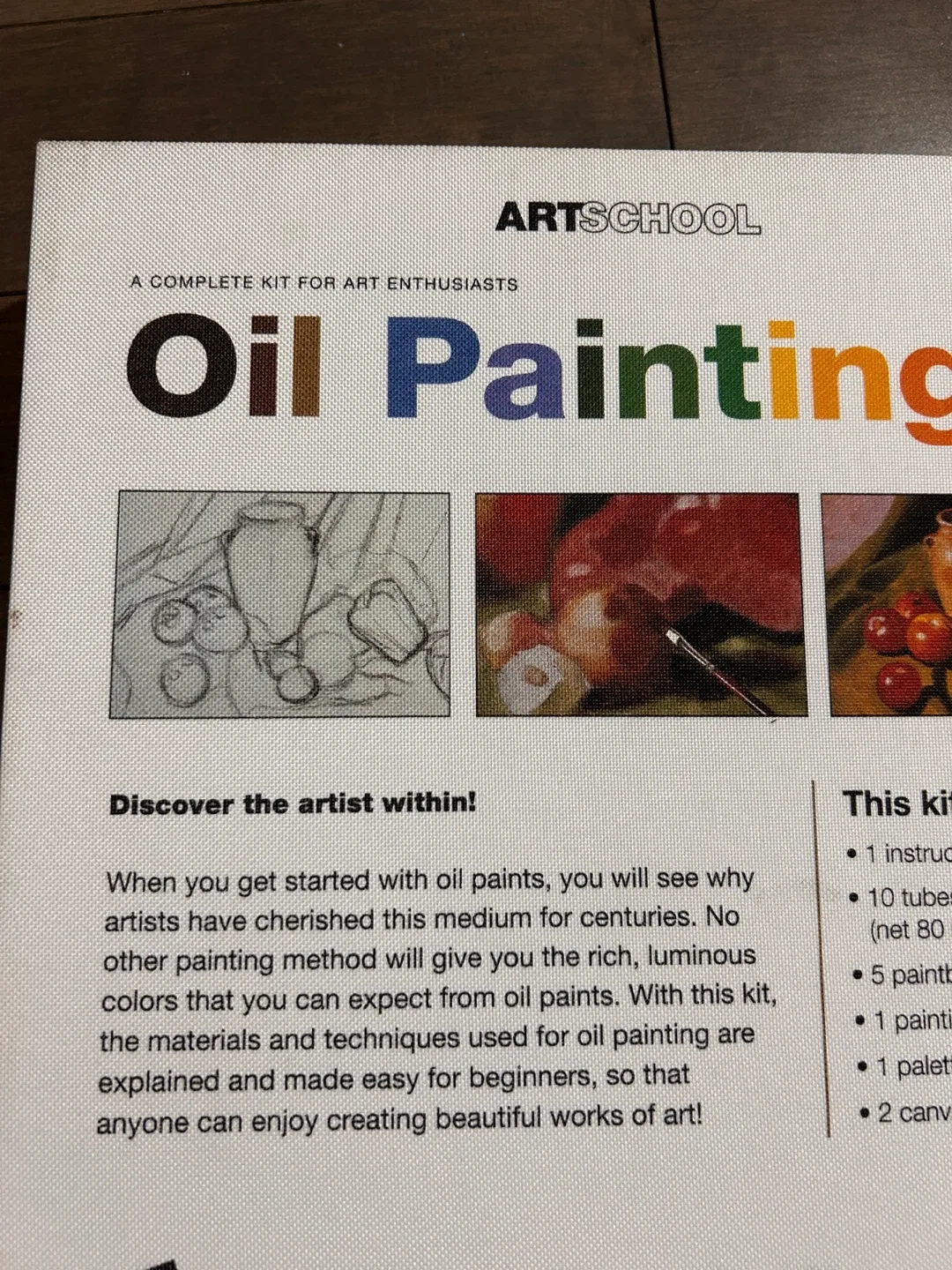 ArtSchool Oil Painting Kit - New image indicator(4)