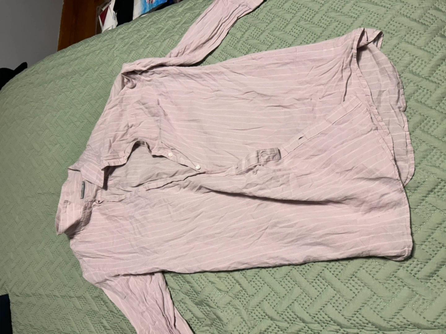 Cotton On Pink Striped Shirt, Size S - photo 2