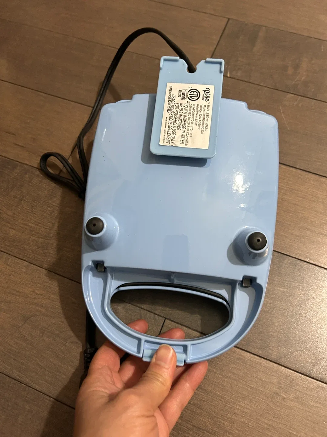 Rise by Dash Mini Bundt Cake Maker - Blue image indicator(6)