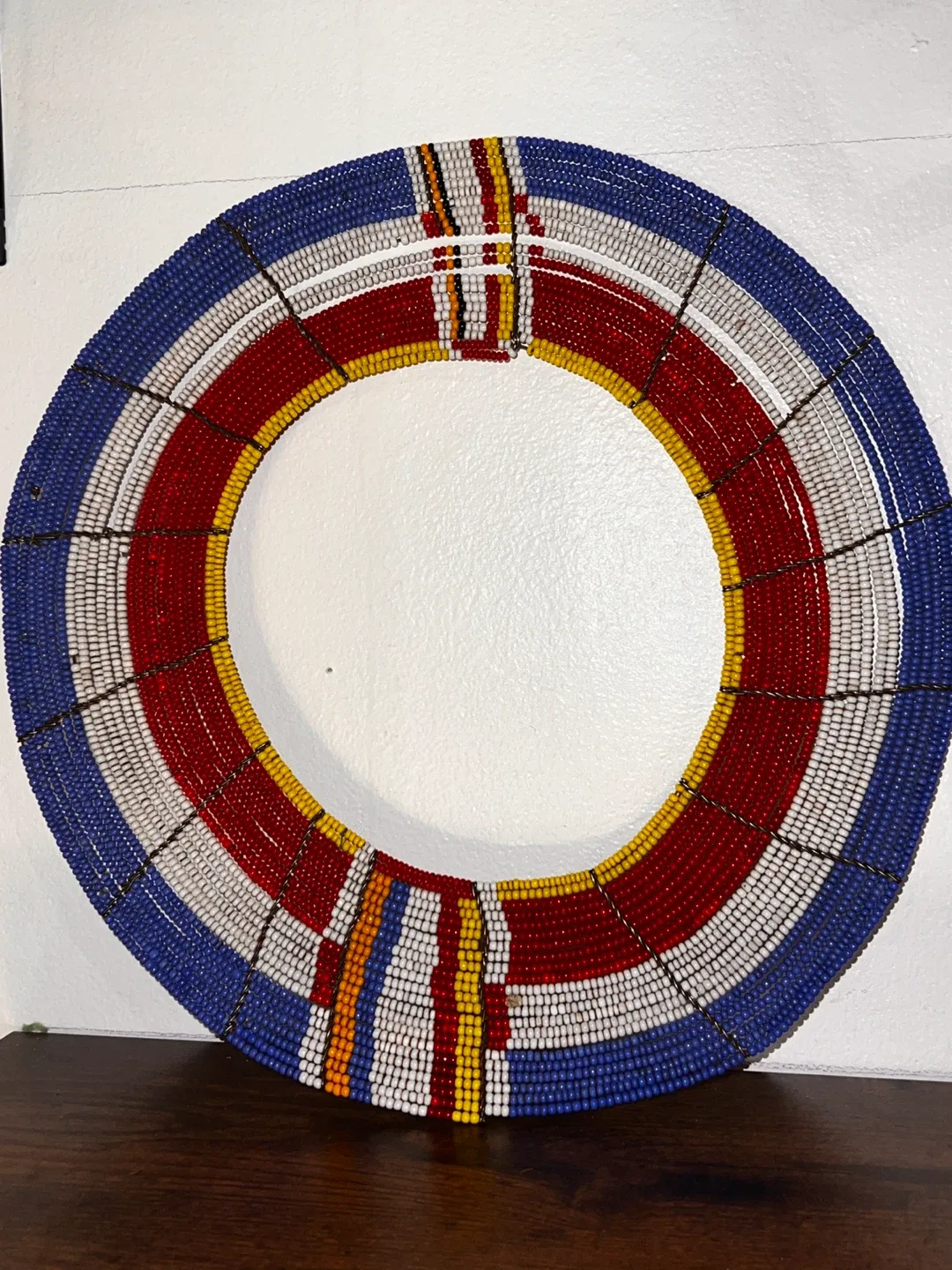 Beaded Maasai Collar Necklace image indicator(2)
