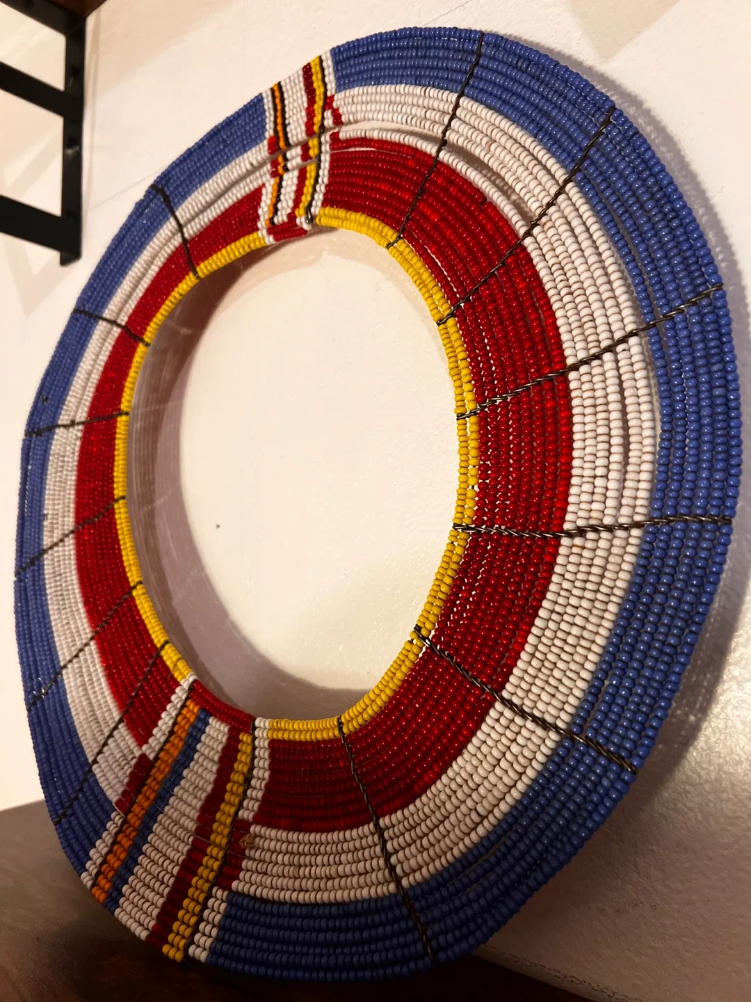 Beaded Maasai Collar Necklace thumbnail