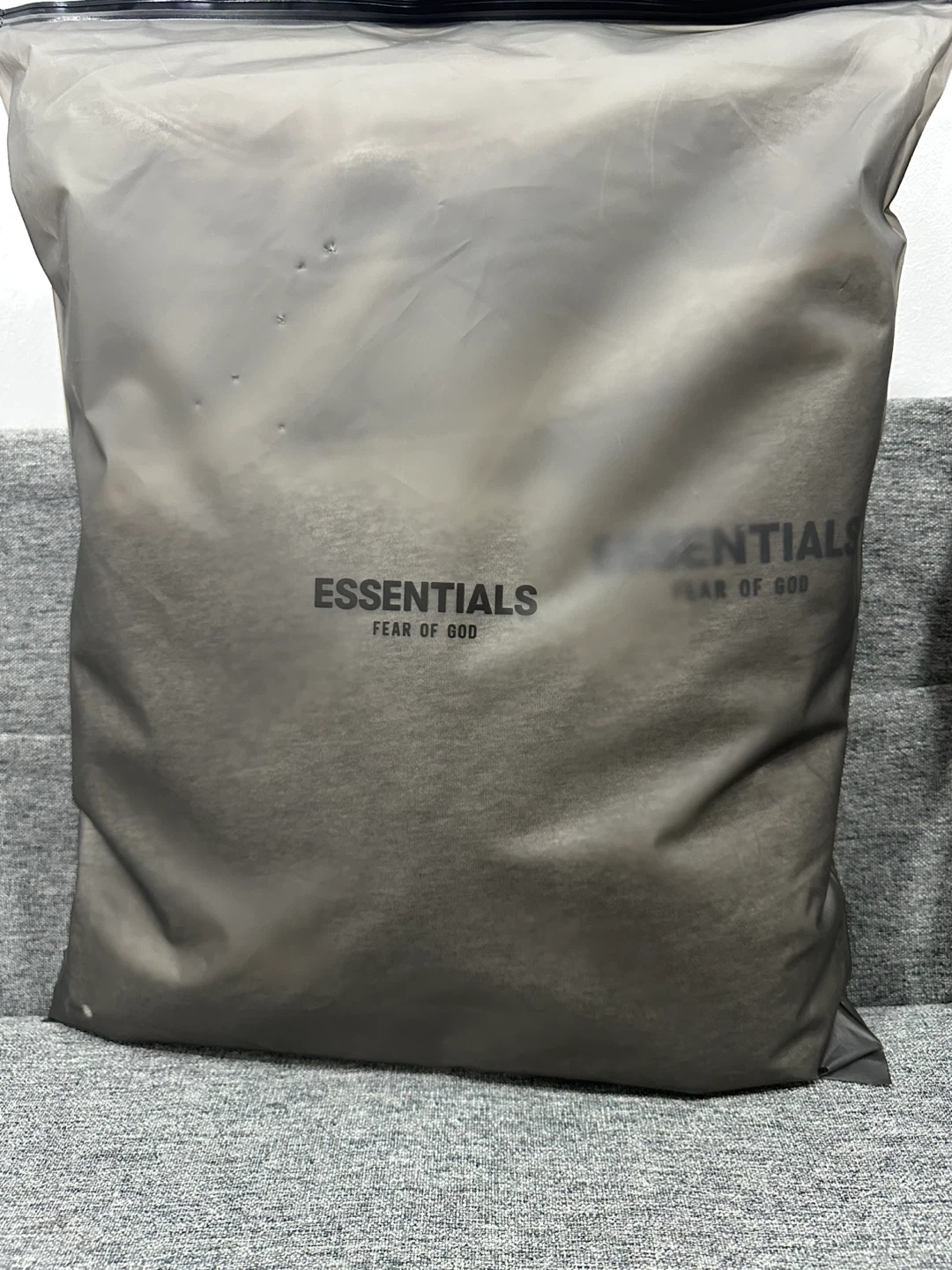 Essentials Fear of God Grey Hoodie large - photo 4