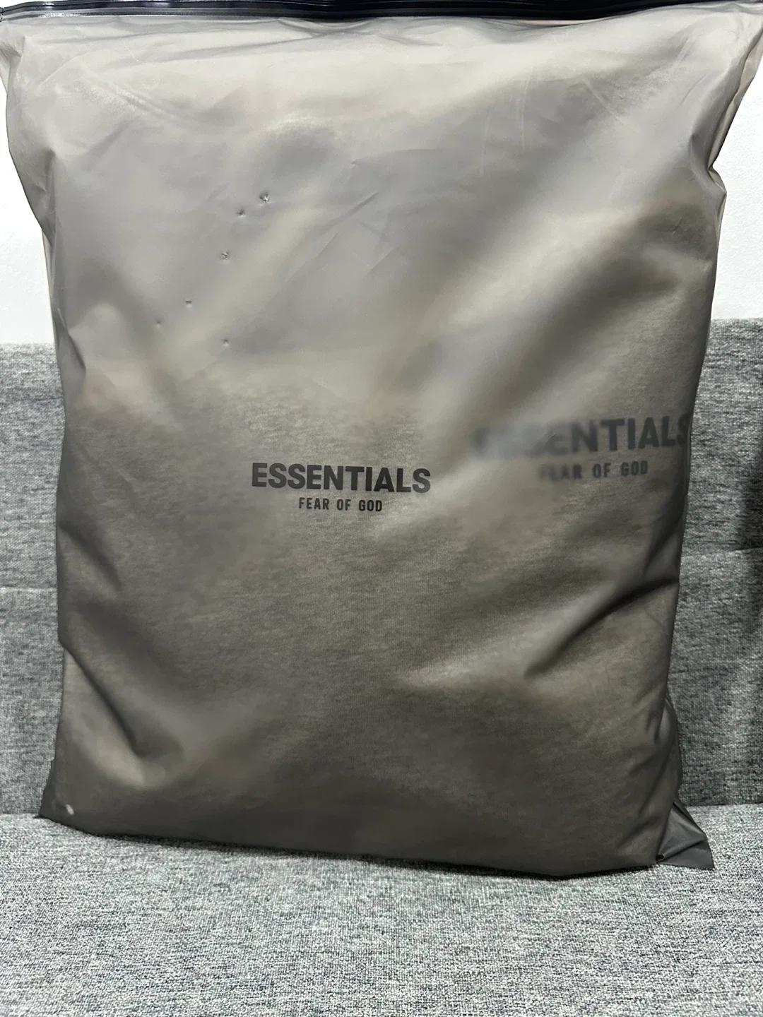 Essentials Fear of God Grey Hoodie large image indicator(4)