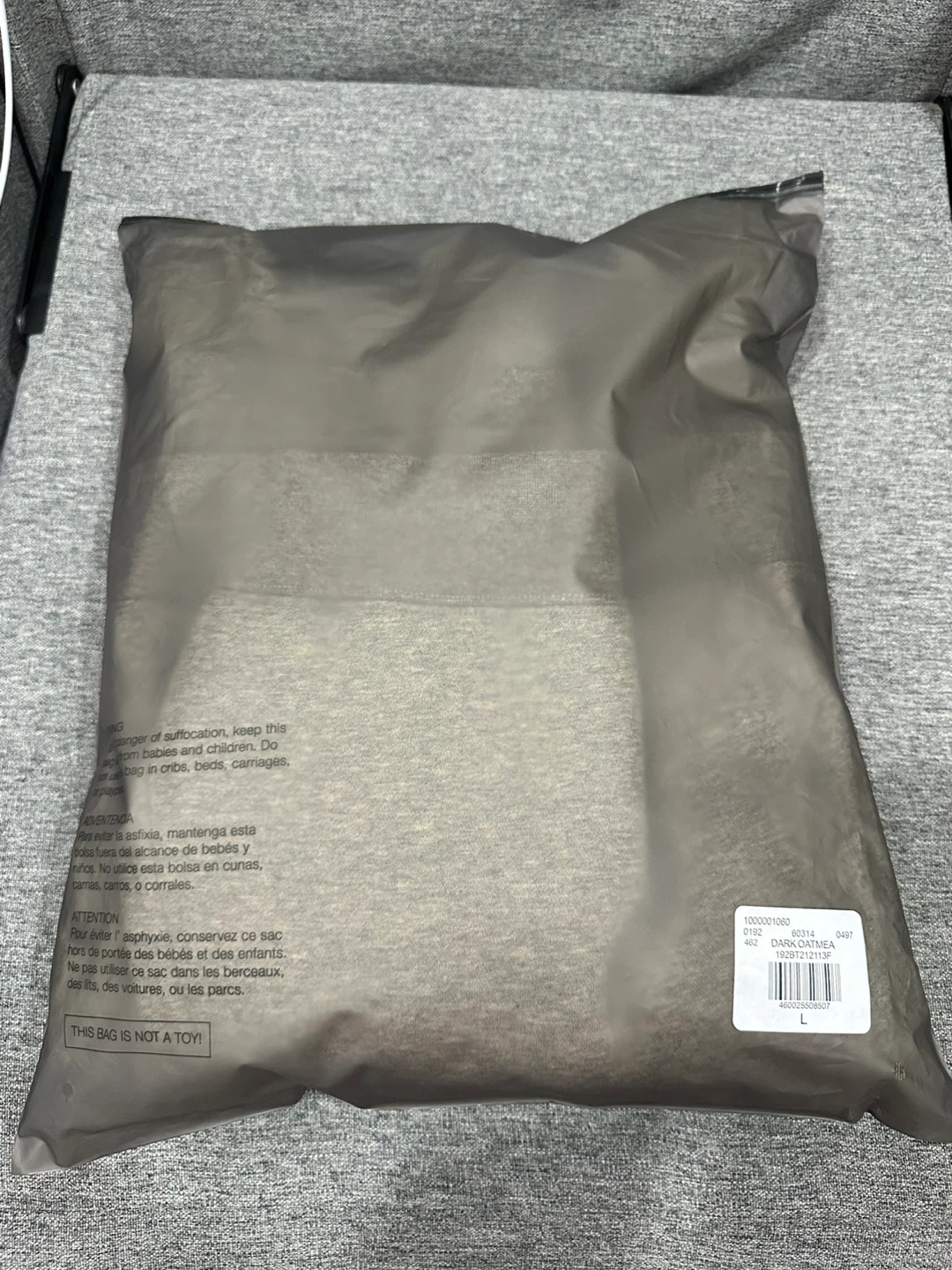 Essentials Fear of God Grey Hoodie large - photo 5