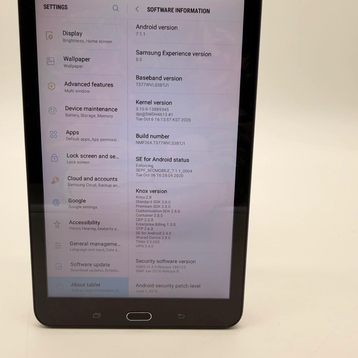 Samsung Galaxy Tab A 7.0 (SM-T377W) - Black - photo 2