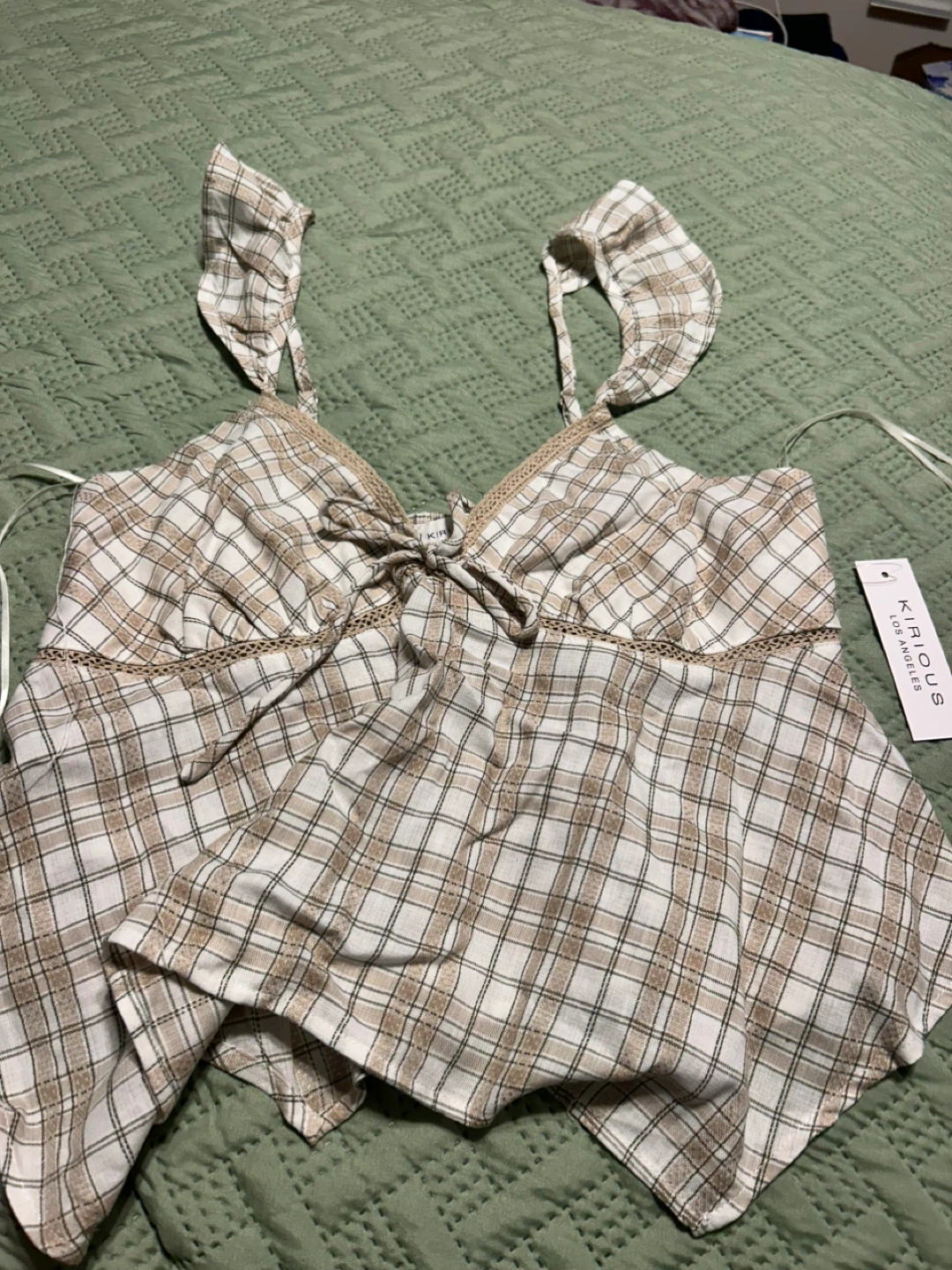 Kirious Los Angeles Plaid Tank Top - photo 2