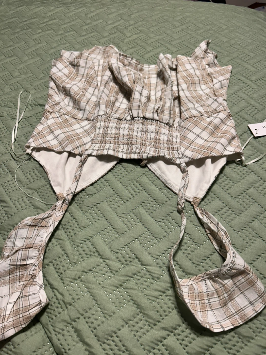 Kirious Los Angeles Plaid Tank Top - photo 4