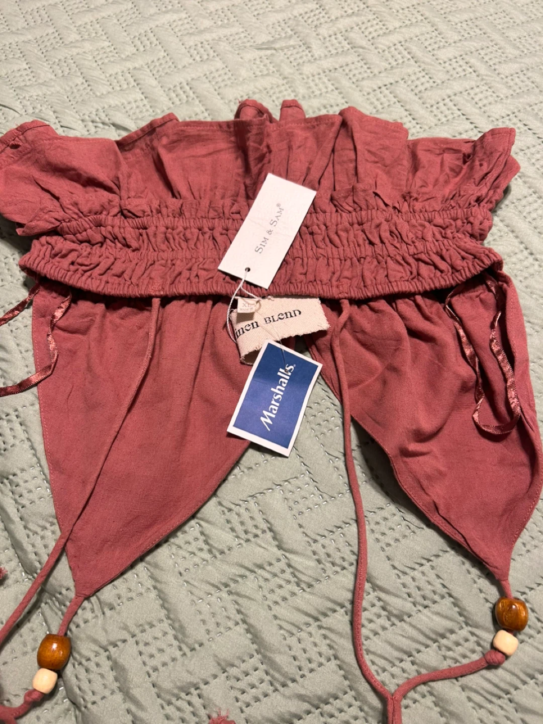 Salt & Sage Pink Halter Top - New with Tags