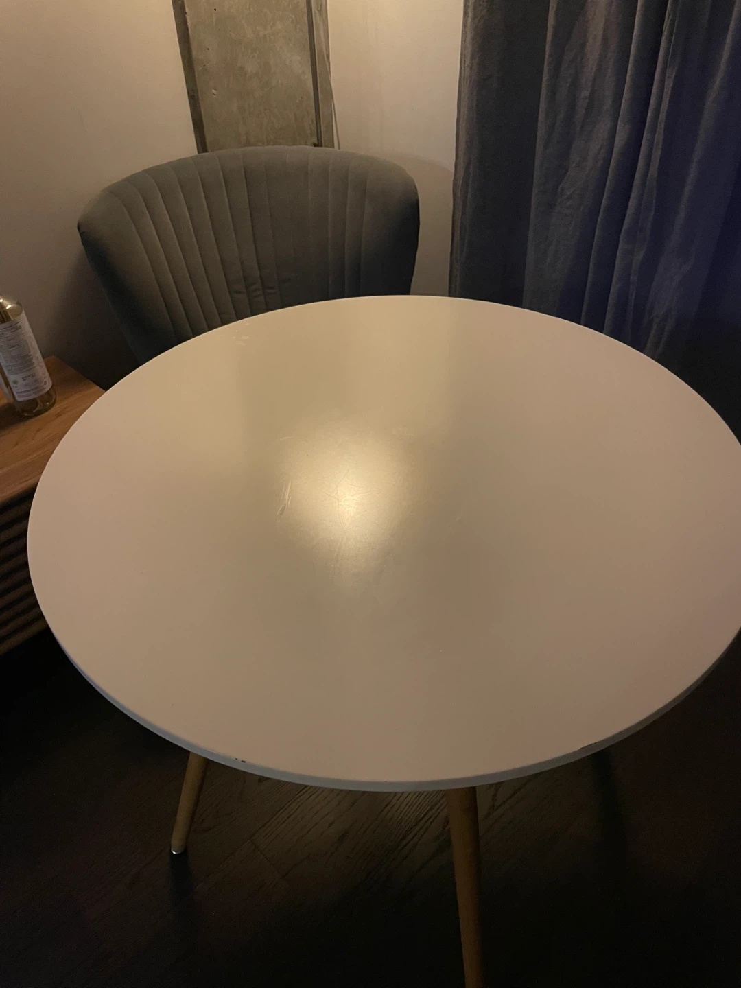 Wayfair Round White Dining Table - photo 2