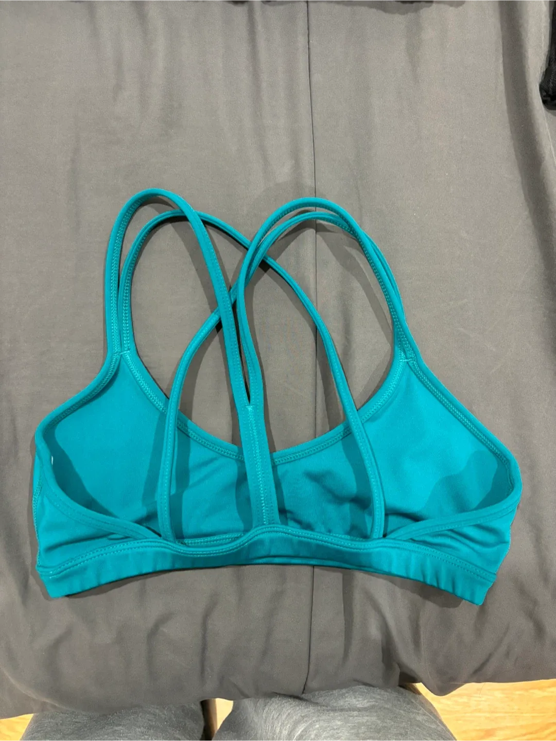 AYBL Teal Sports Bra XS image indicator(2)