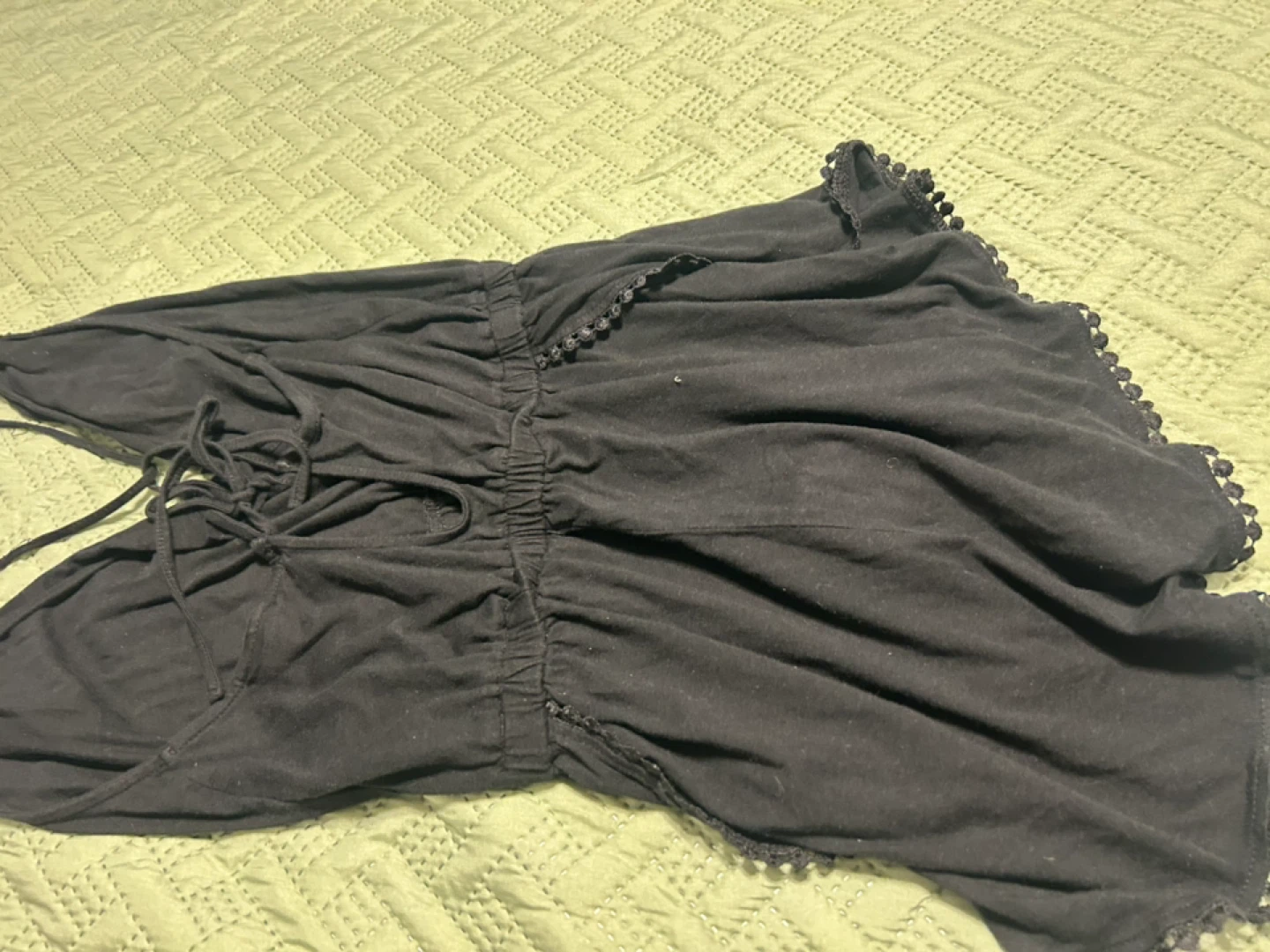 Topshop Black Romper Size 36-38 - photo 4