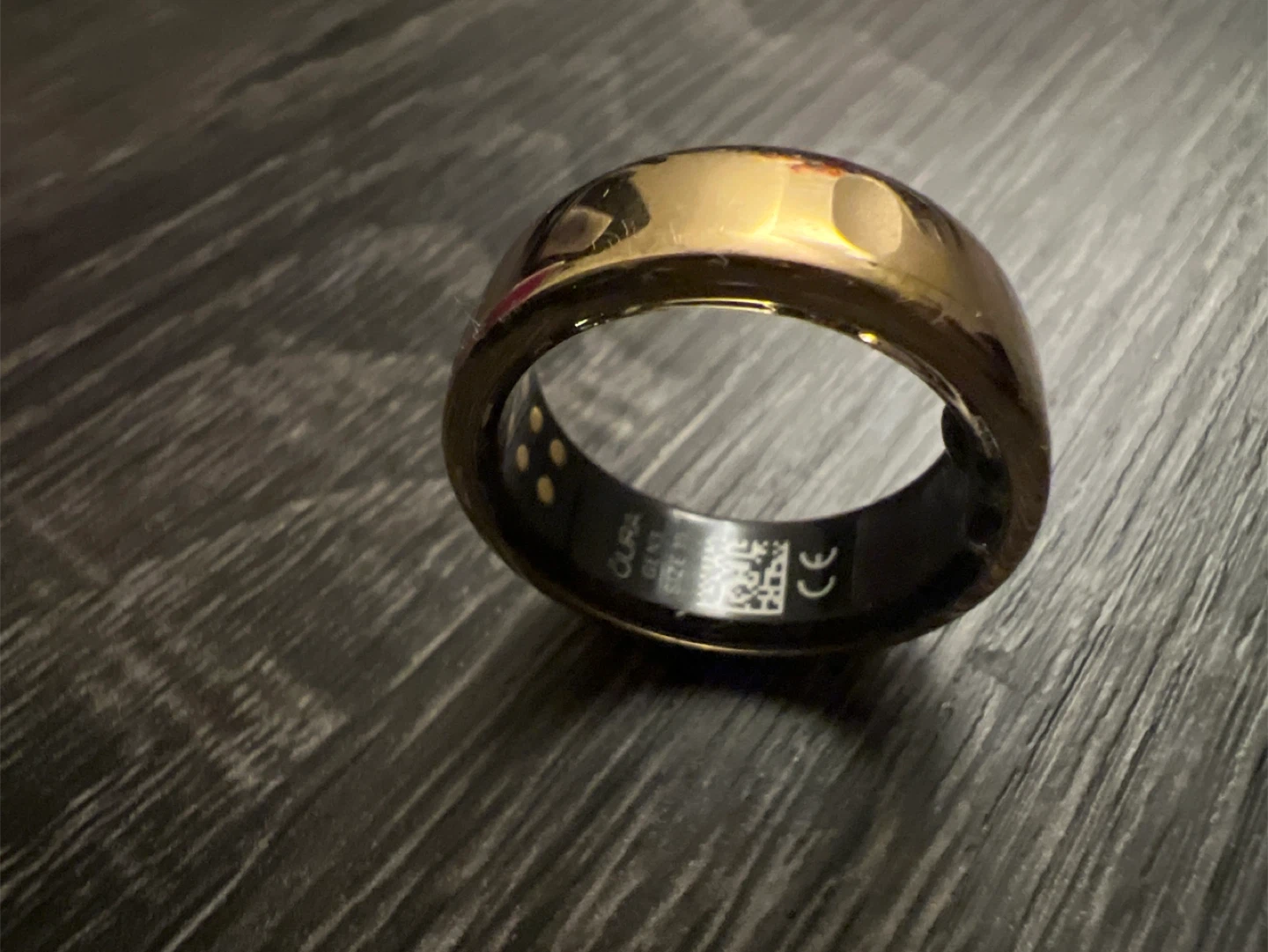 Oura Horizon Gold Smart Ring (Size 10) - photo 4