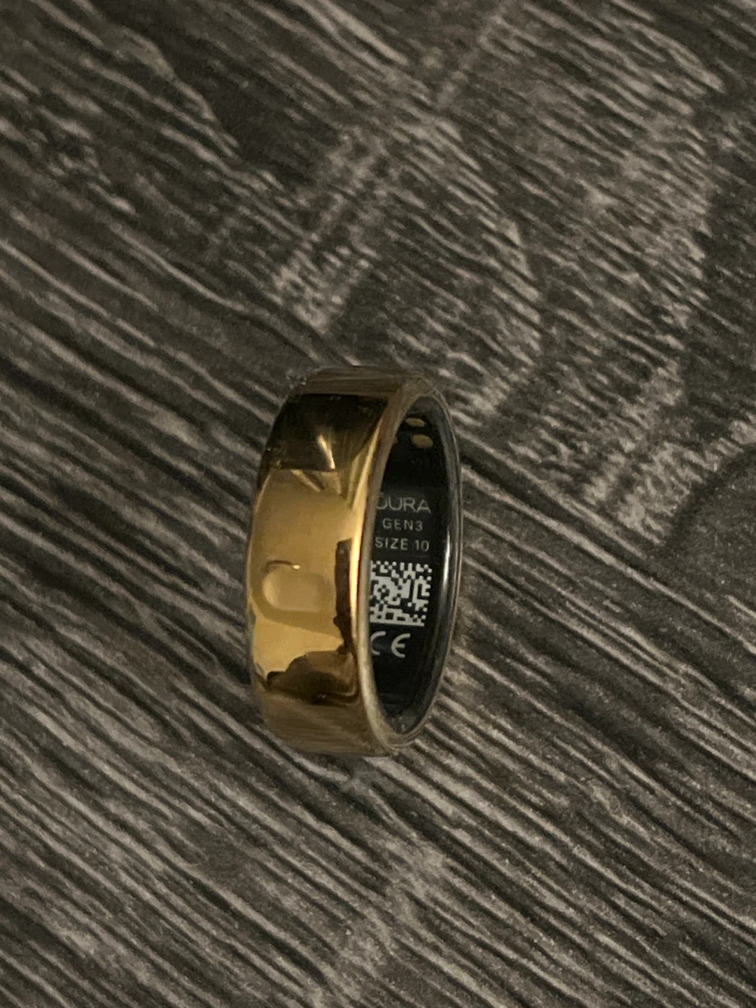 Oura Horizon Gold Smart Ring (Size 10) - photo 3