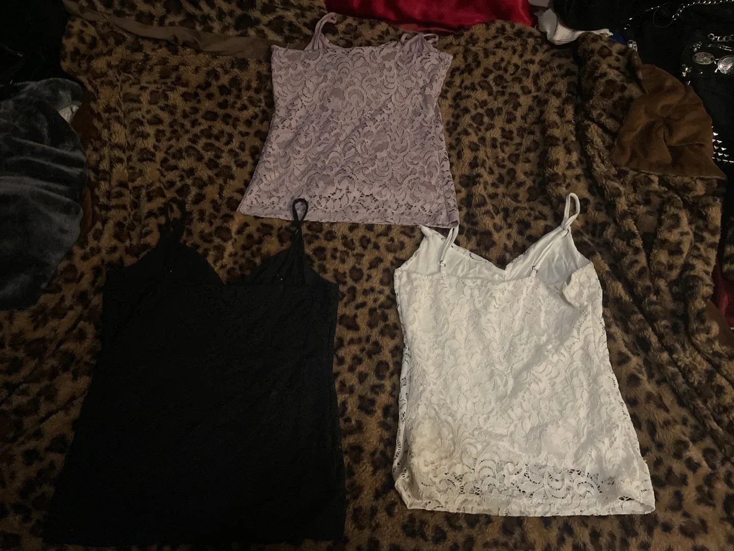 Hollister Lace Cami Tank Top Bundle image indicator(2)