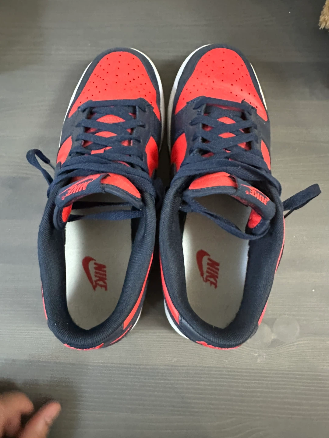 Nike Dunk Low Retro Red/Navy - photo 5